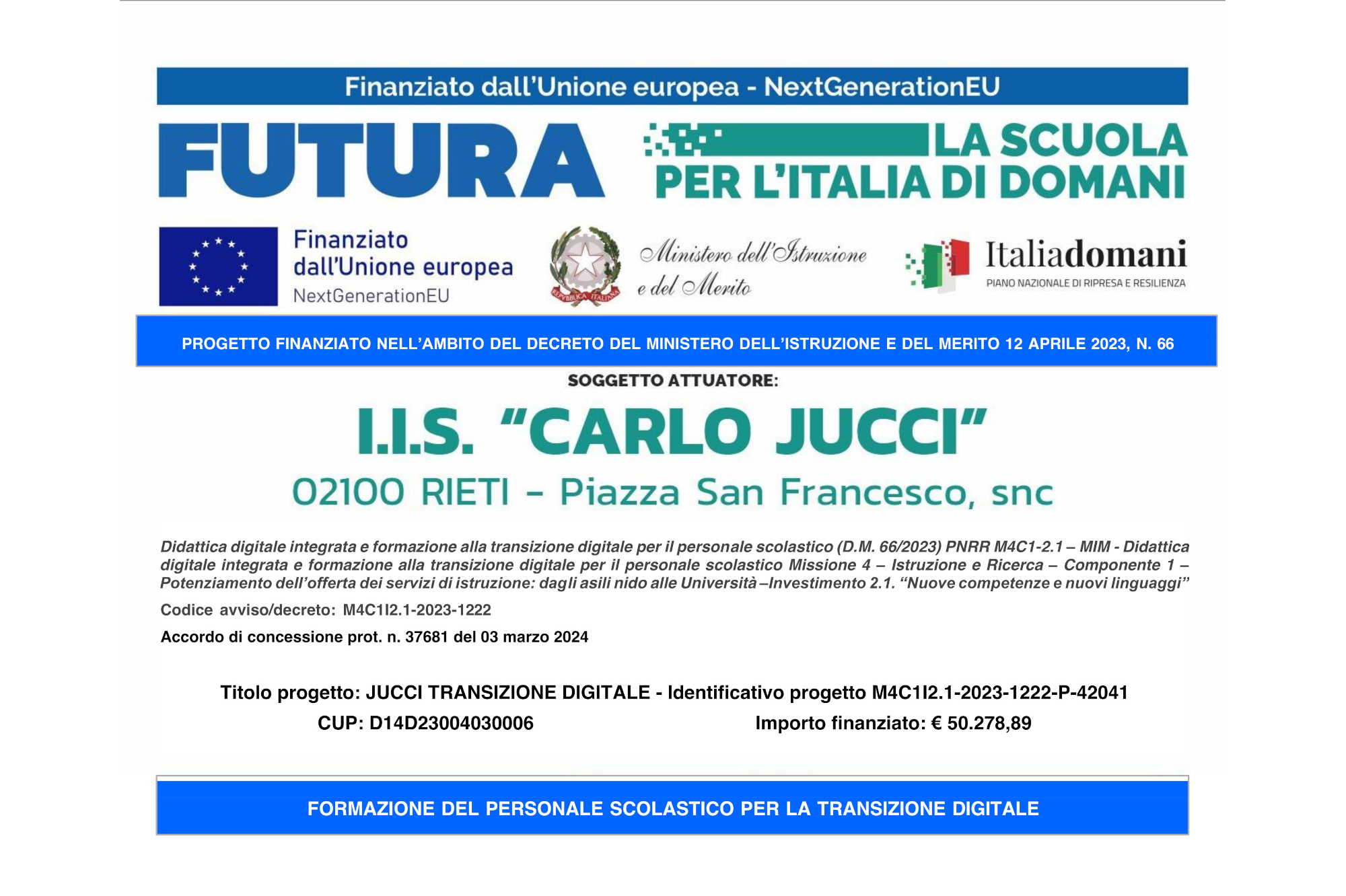 Targa pubblicitaria DM 66/2023